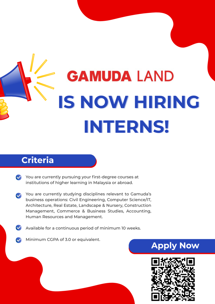 permohonan Gamuda Interns