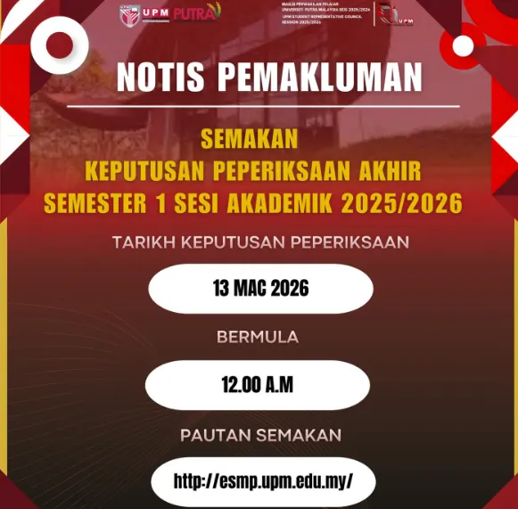 upm exam akhir semakan