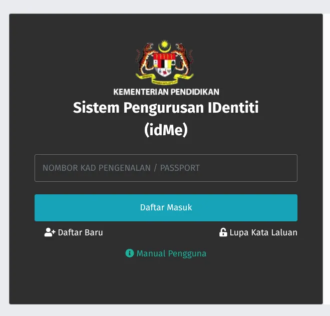 login IDME