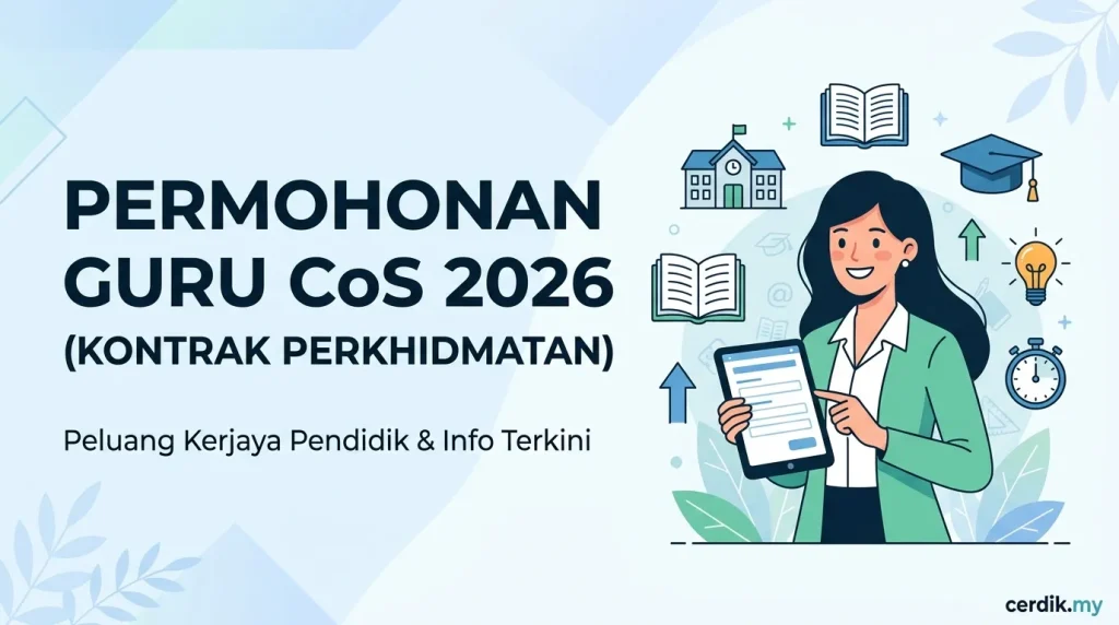 permohonan cos guru