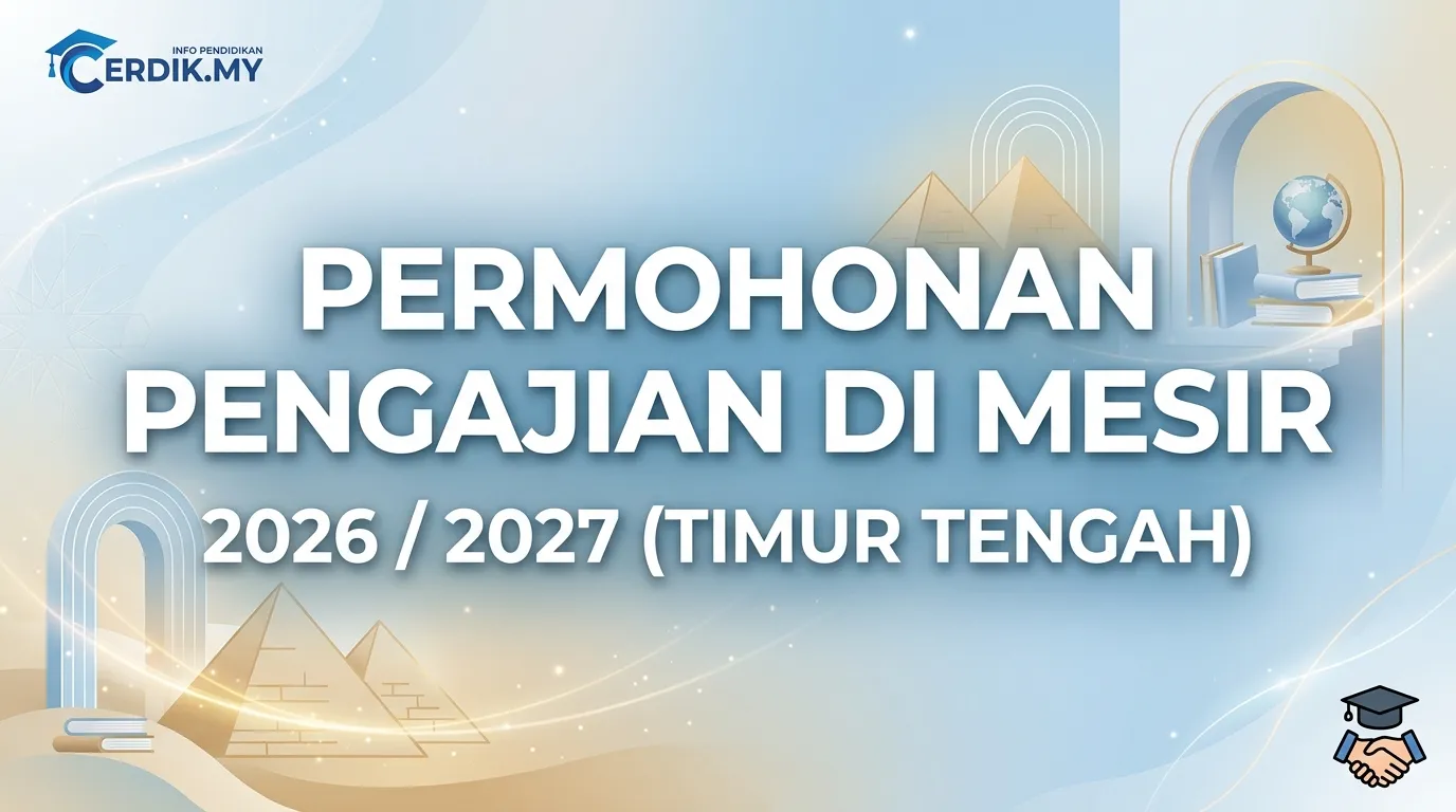permohonan pengajian ke mesir