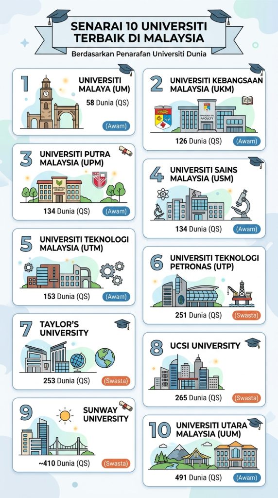 universiti terbaik