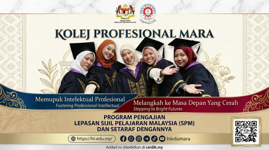 permohonan kolej profesional mara
