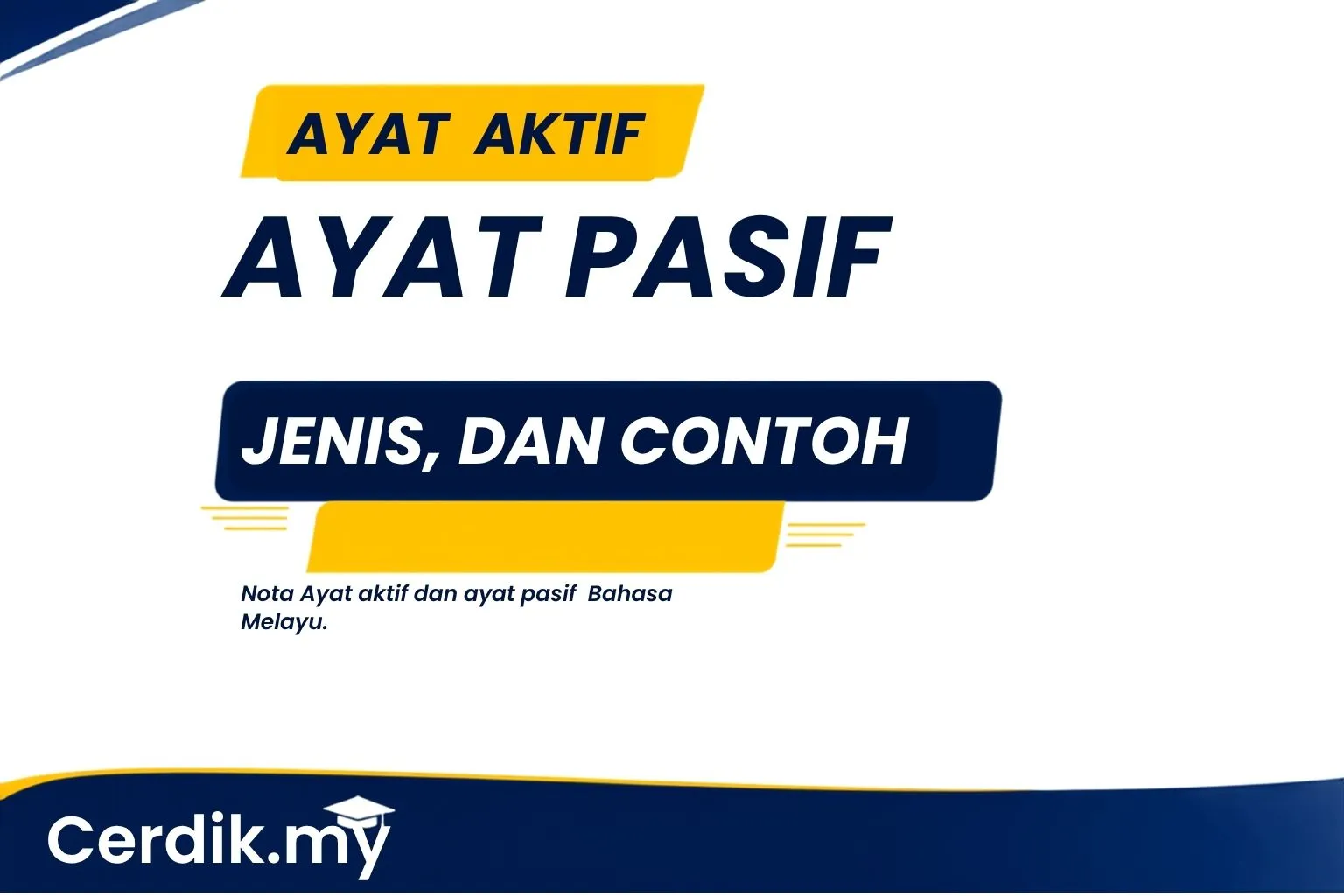 ayat aktif dan pasif
