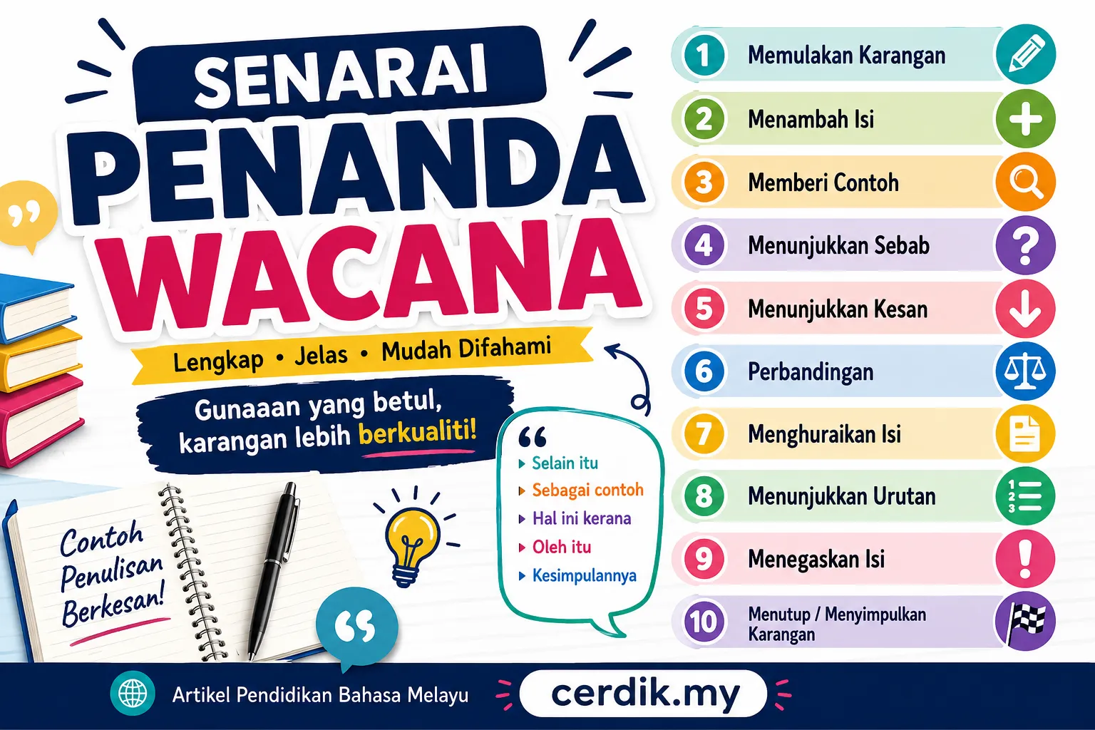 penanda wacana