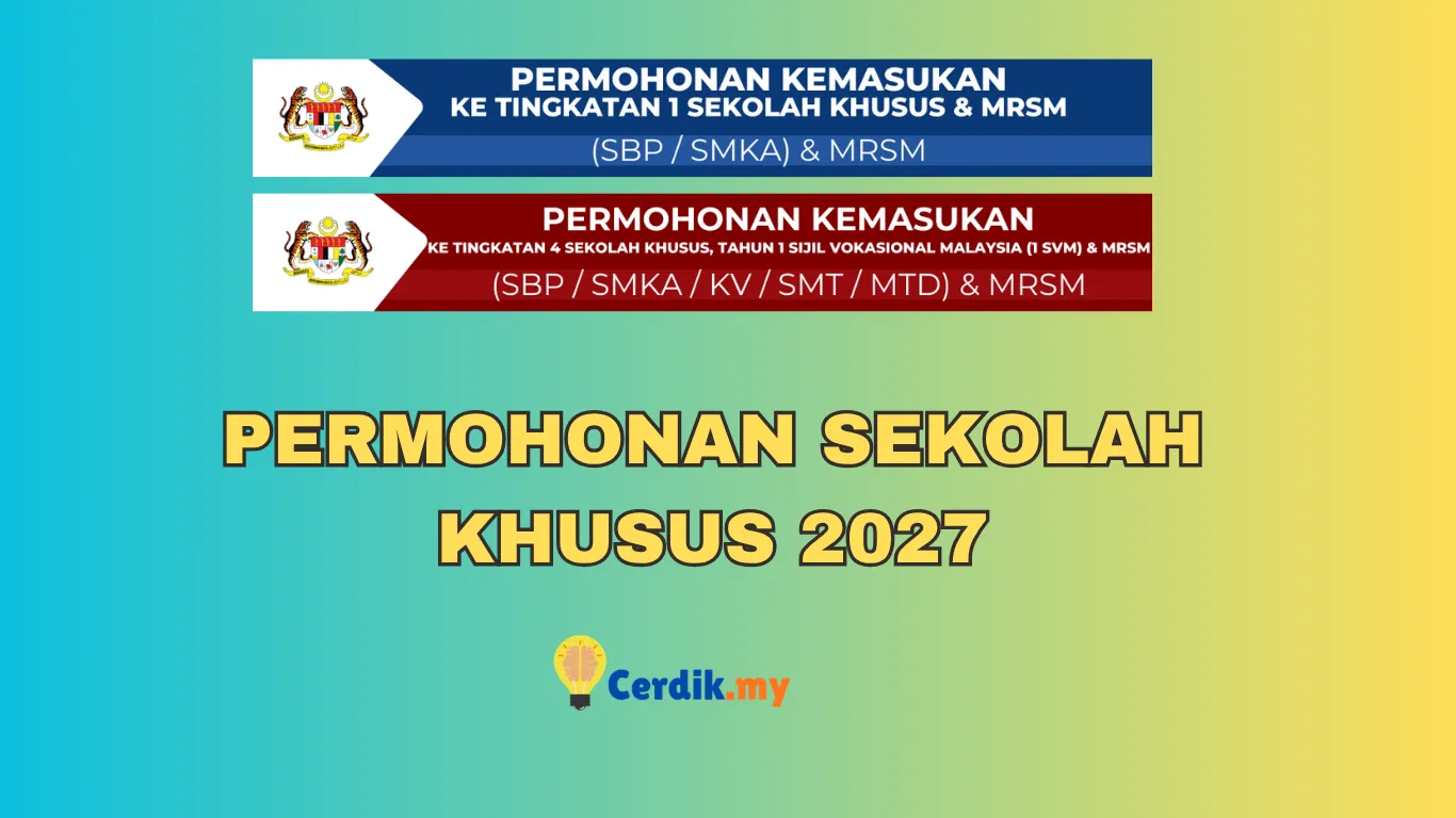 permohonan sekolah khusus 2027