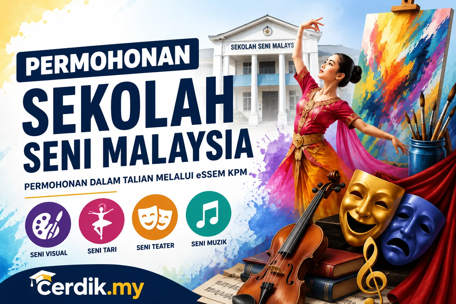 permohonan sekolah seni