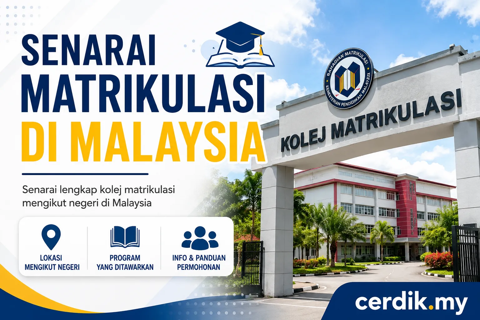 senarai kolej matrikulasi
