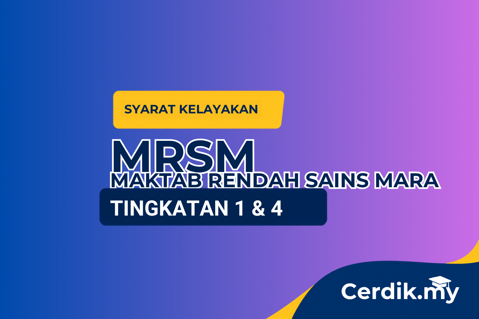 syarat mrsm