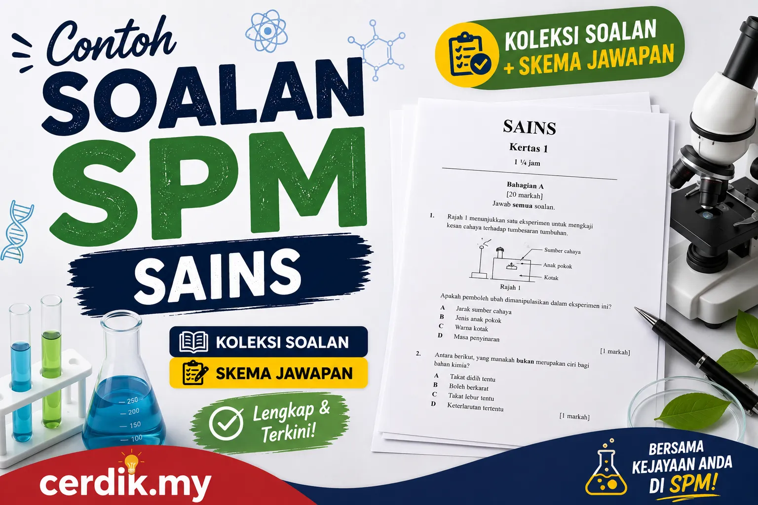 contoh soalan spm sains