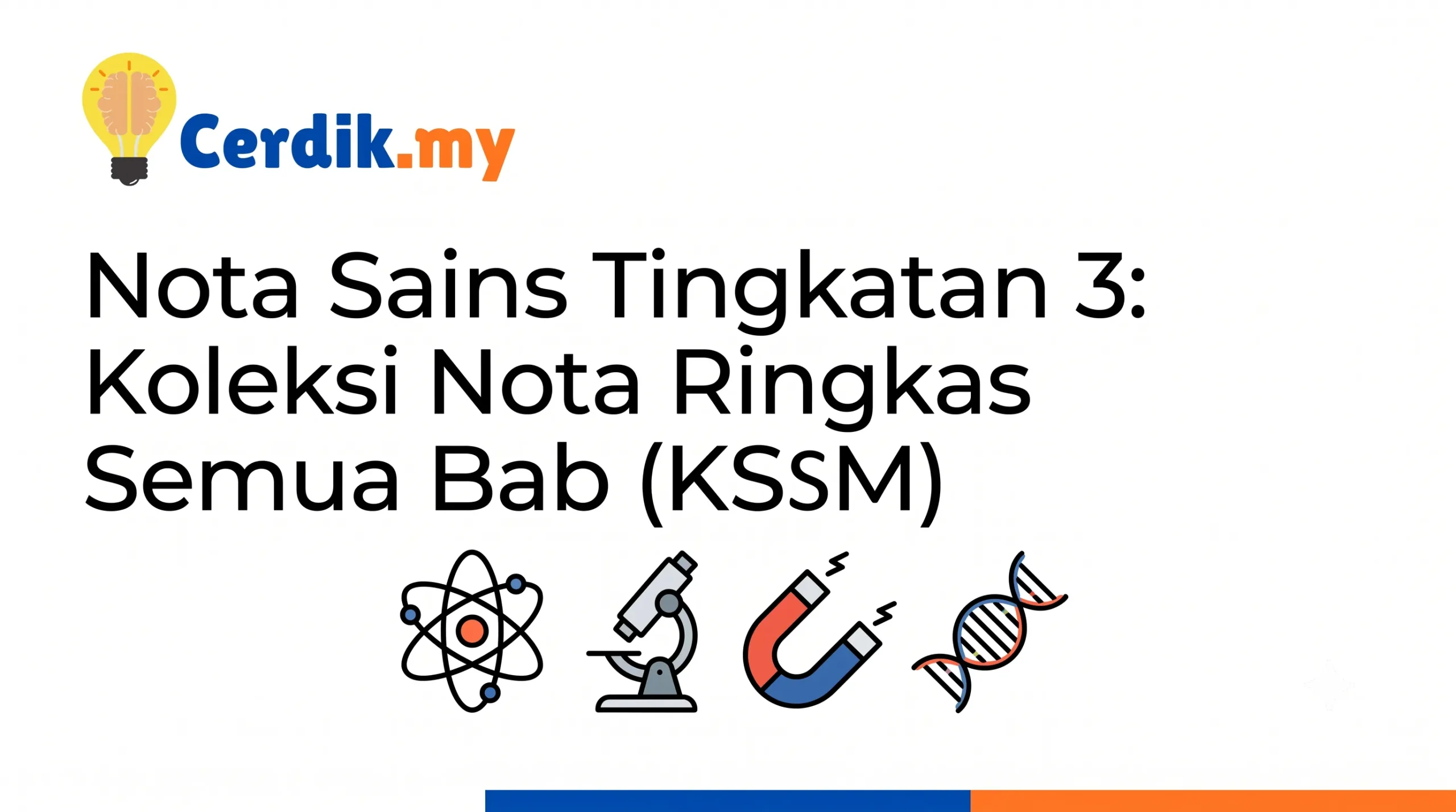 nota sains tingkatan 3