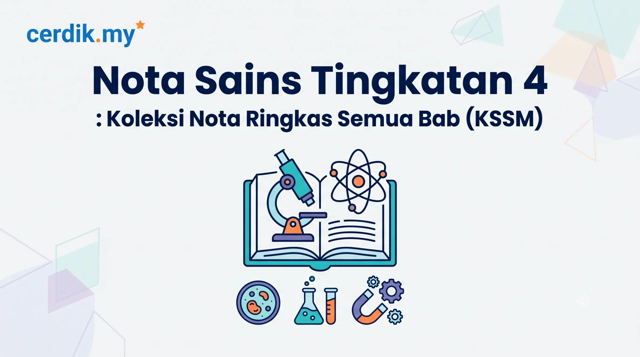 nota sains tingkatan 4