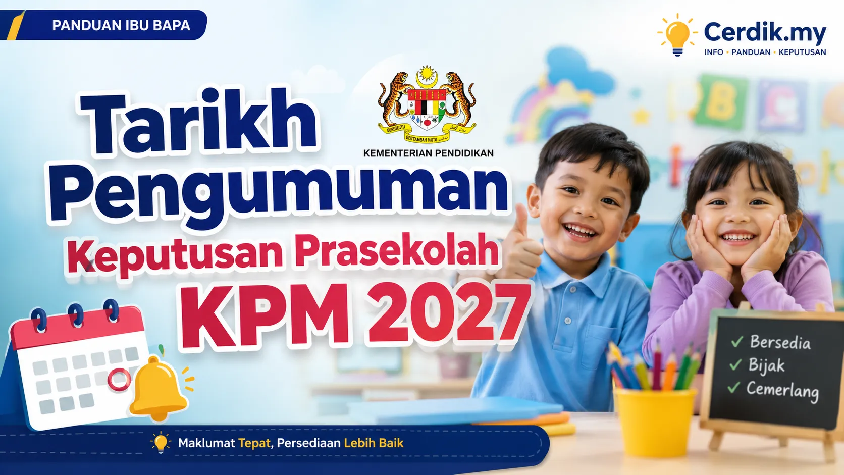 tarikh prasekolah 2027