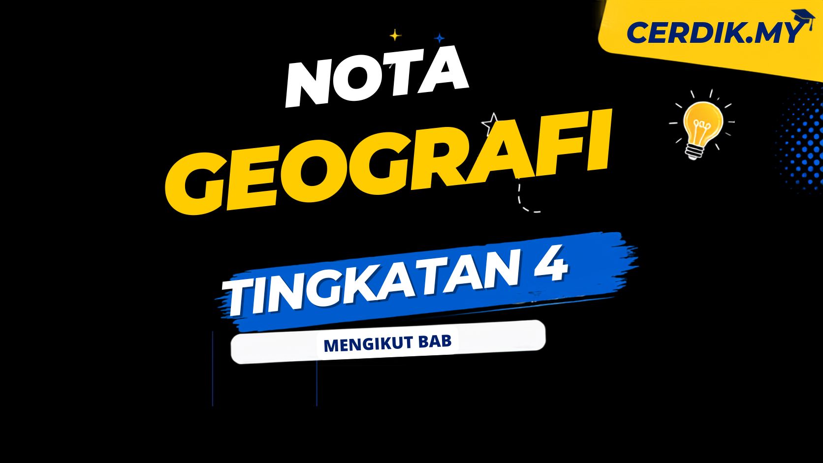 nota geografi tingkatan 4
