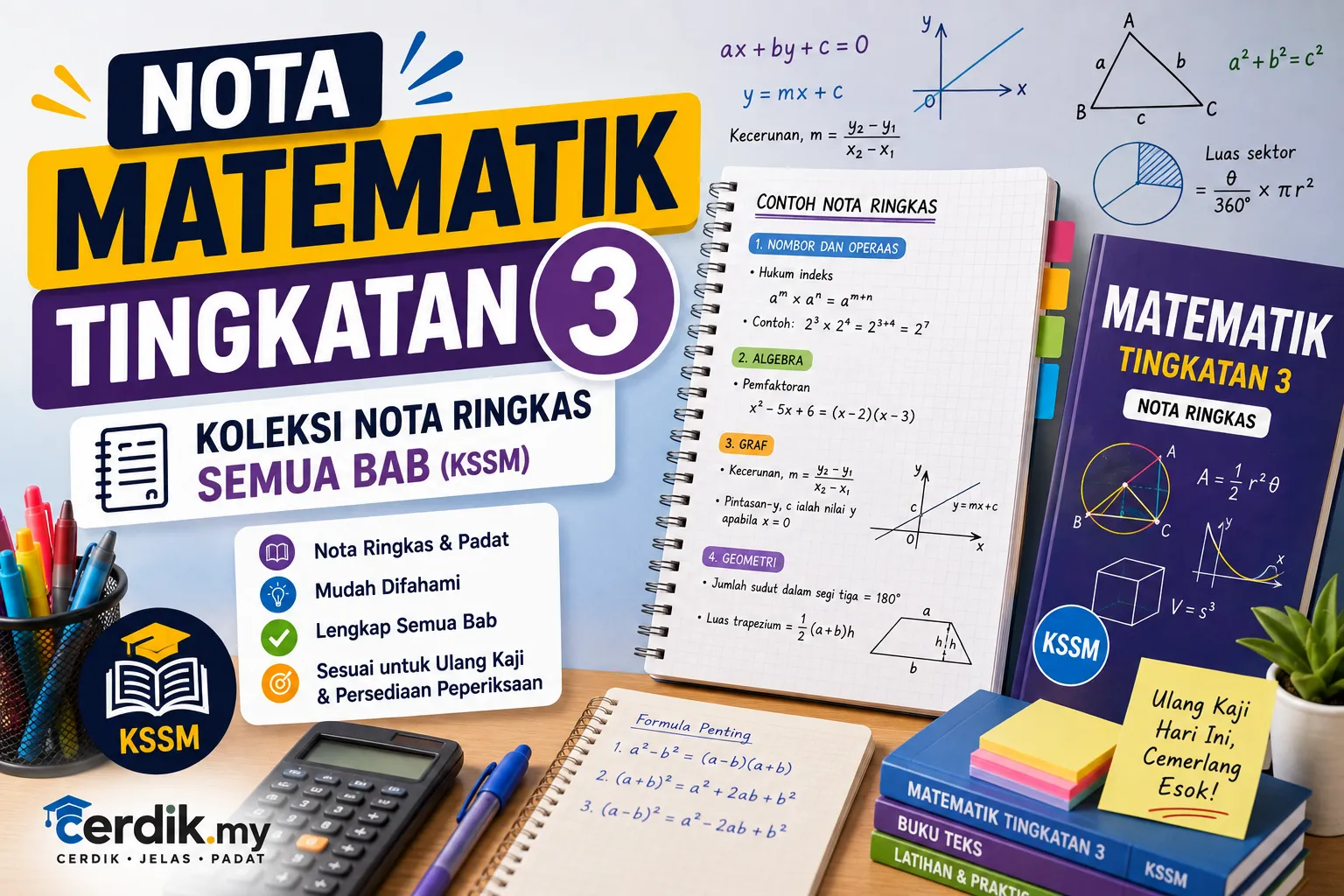 nota matematik tingkatan 3