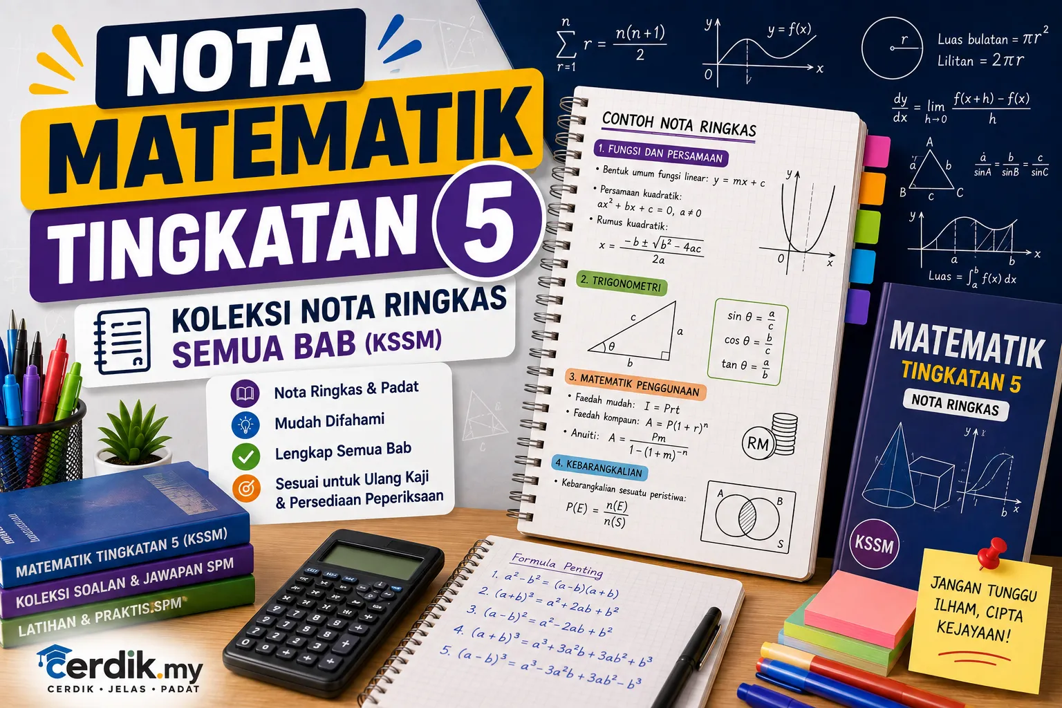 nota matematik tingkatan 5