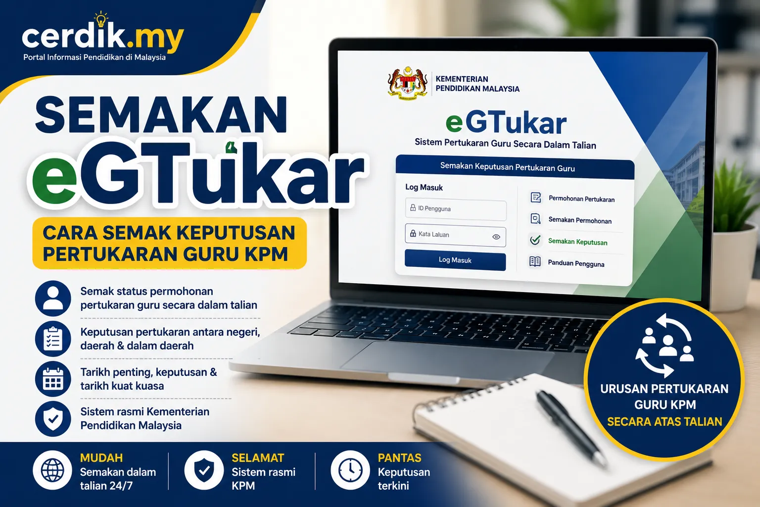 semakan egtukar