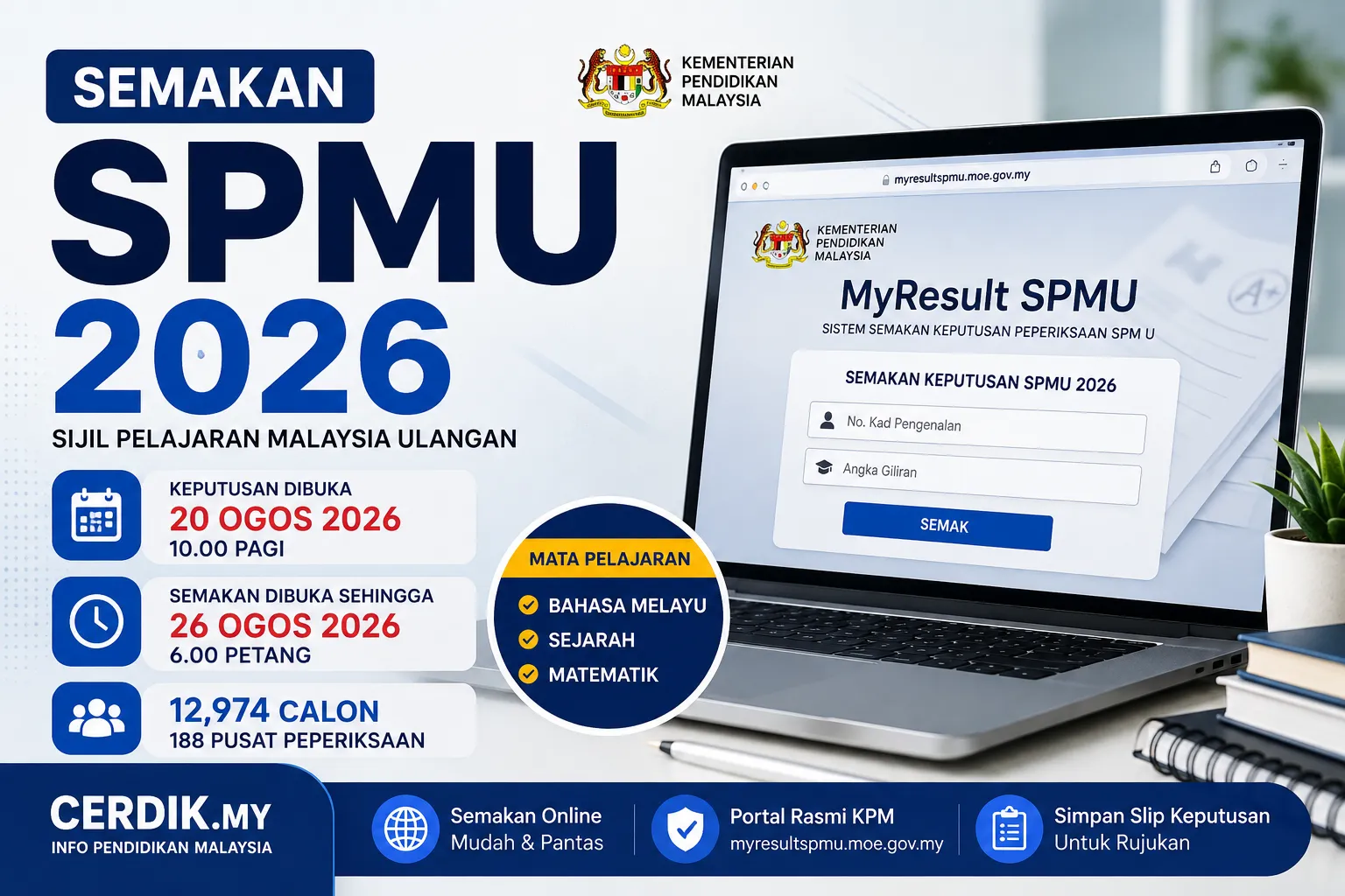 semakan keputusan spmu 2026