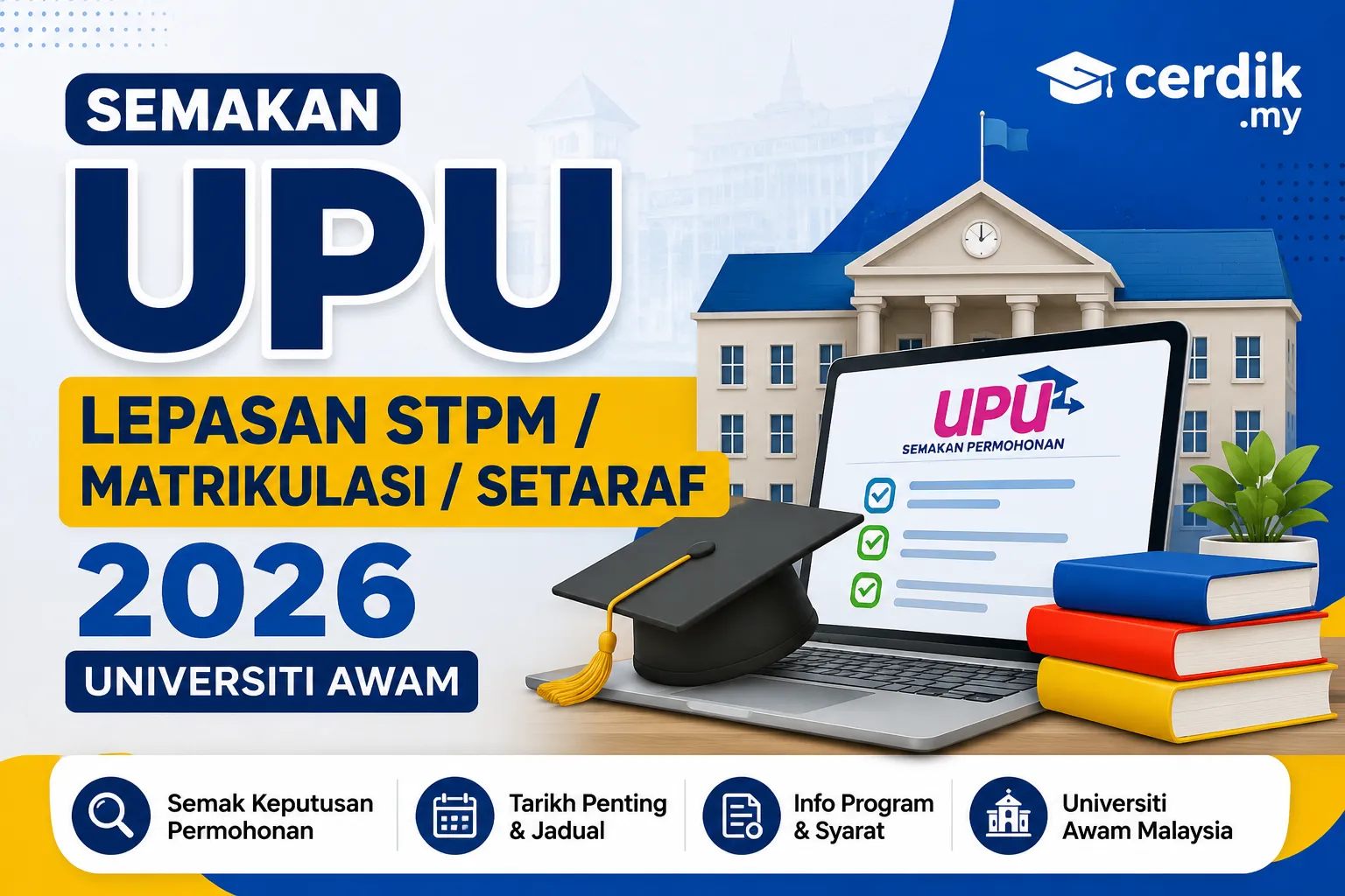 semakan upu lepasan stpm