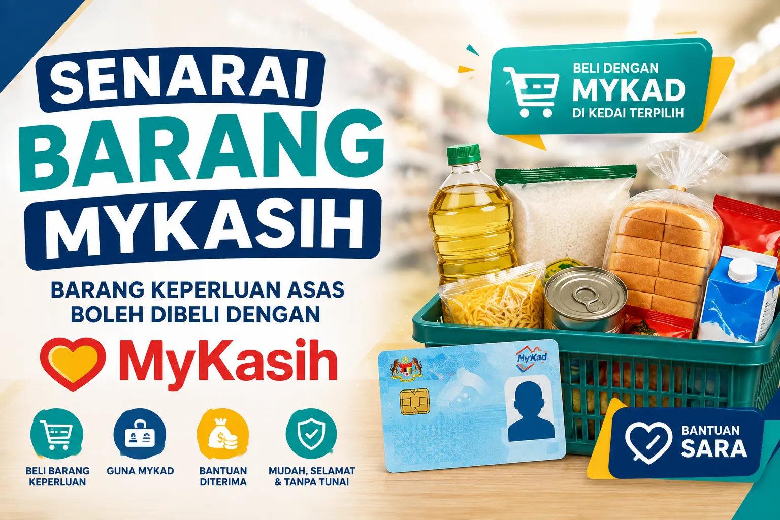 senarai barang mykasih