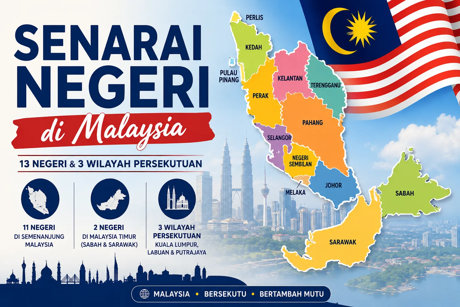 senarai negeri di malaysia