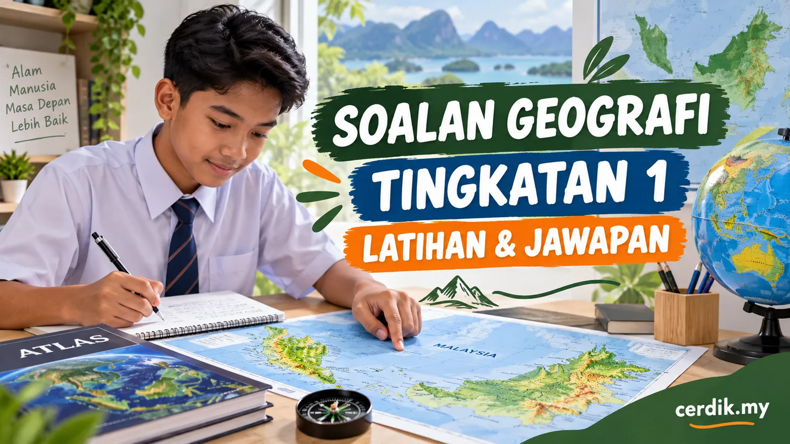 Soalan Geografi Tingkatan 1 berserta latihan dan jawapan