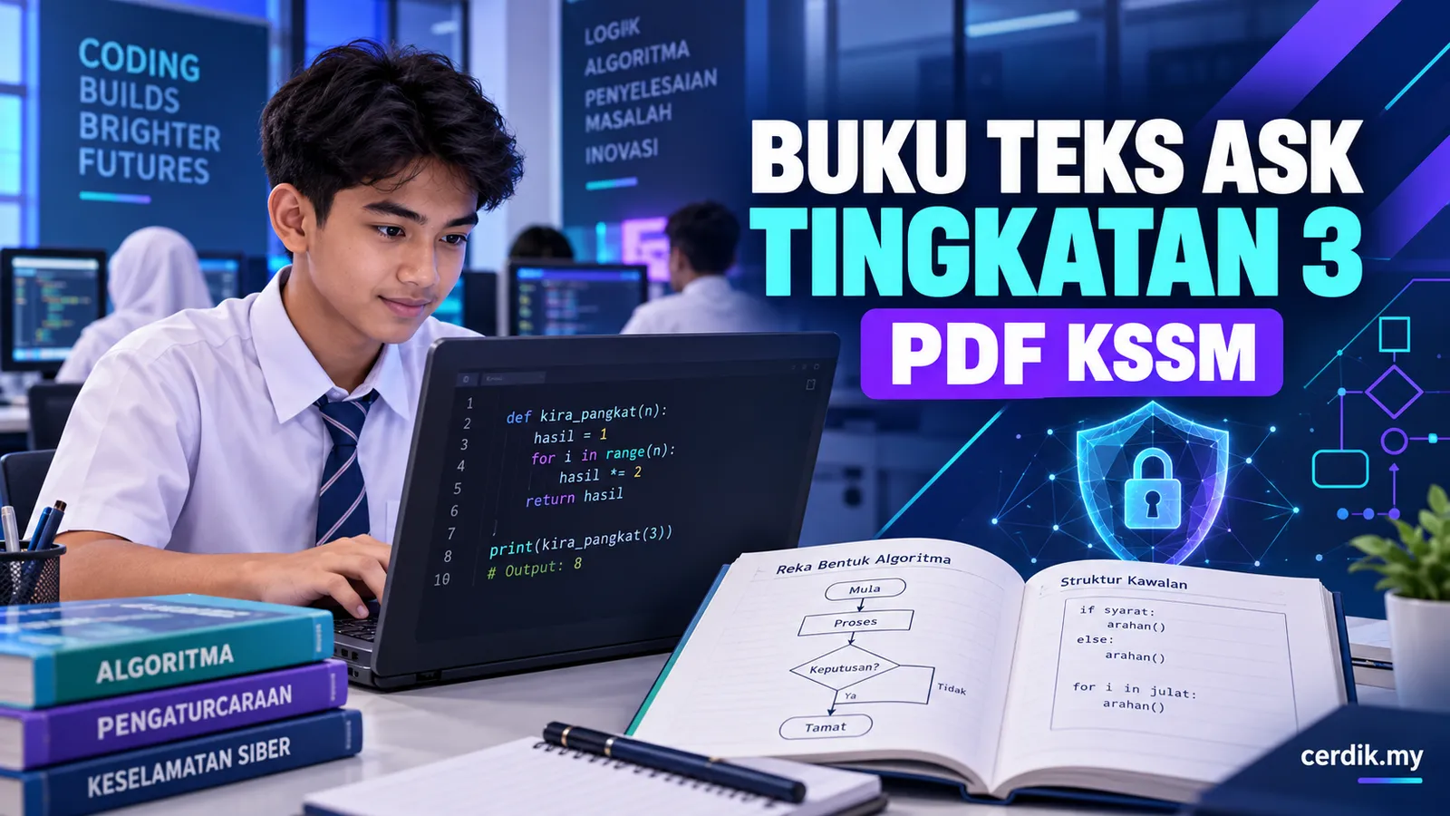 Buku Teks Asas Sains Komputer ASK Tingkatan 3 PDF KSSM