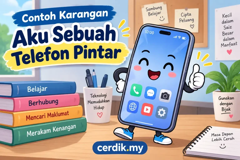 karangan telefon pintar
