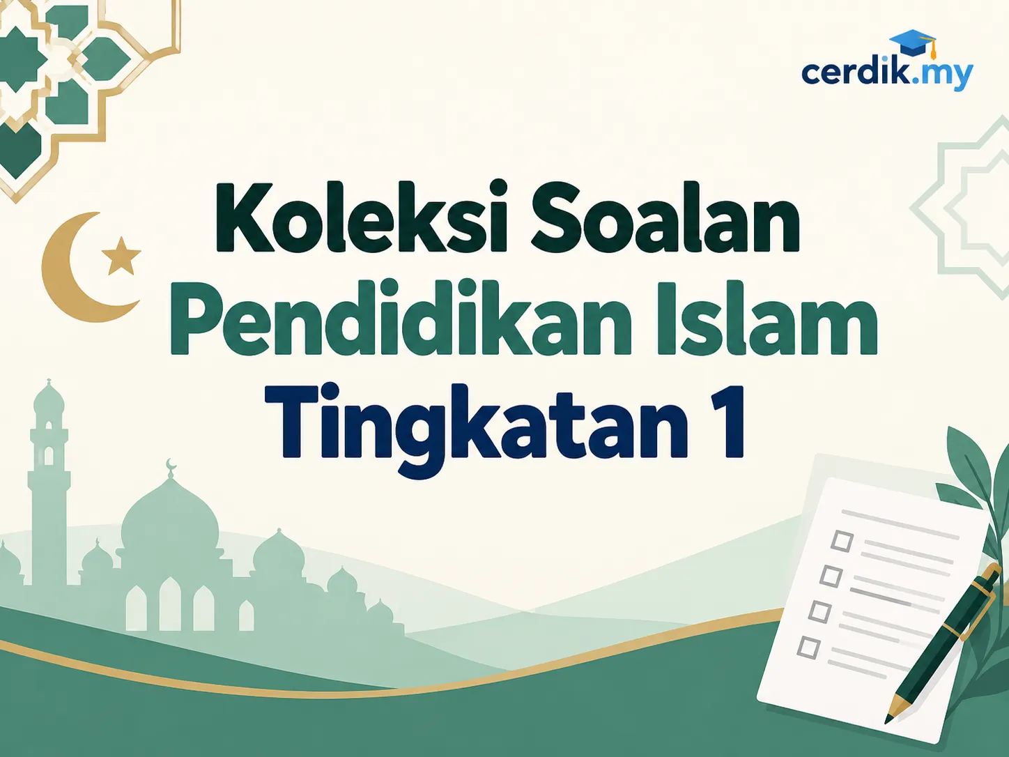 pendidikan islam ting 1 soalan