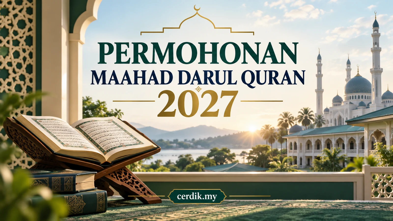 Permohonan Maahad Darul Quran Masjid Rusila 2027
