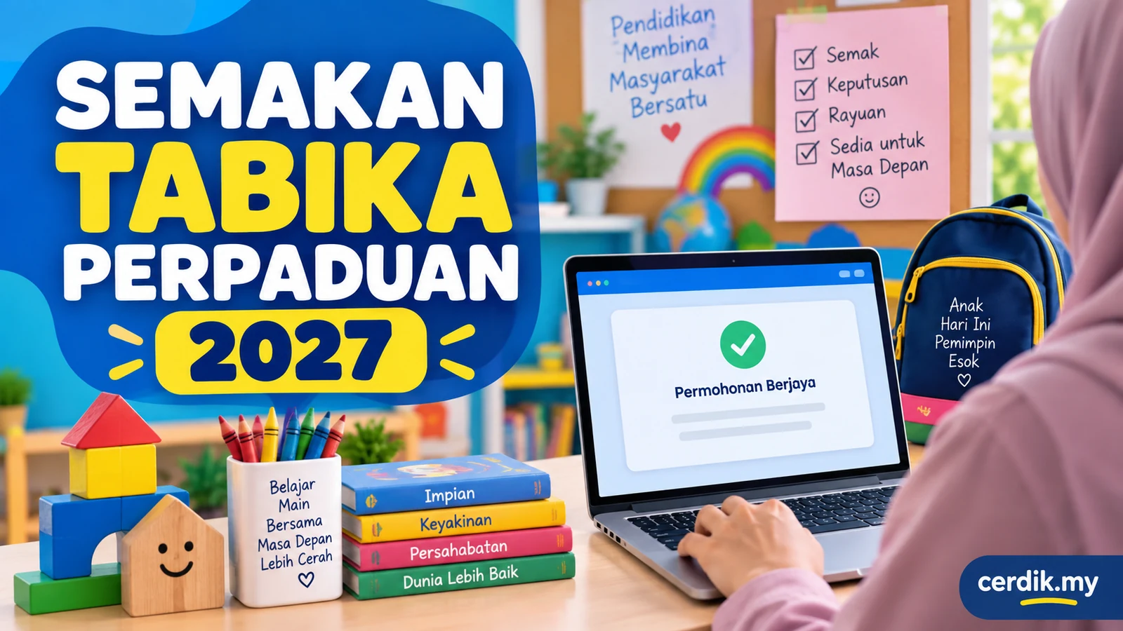 Semakan keputusan Tabika Perpaduan 2027 dan rayuan