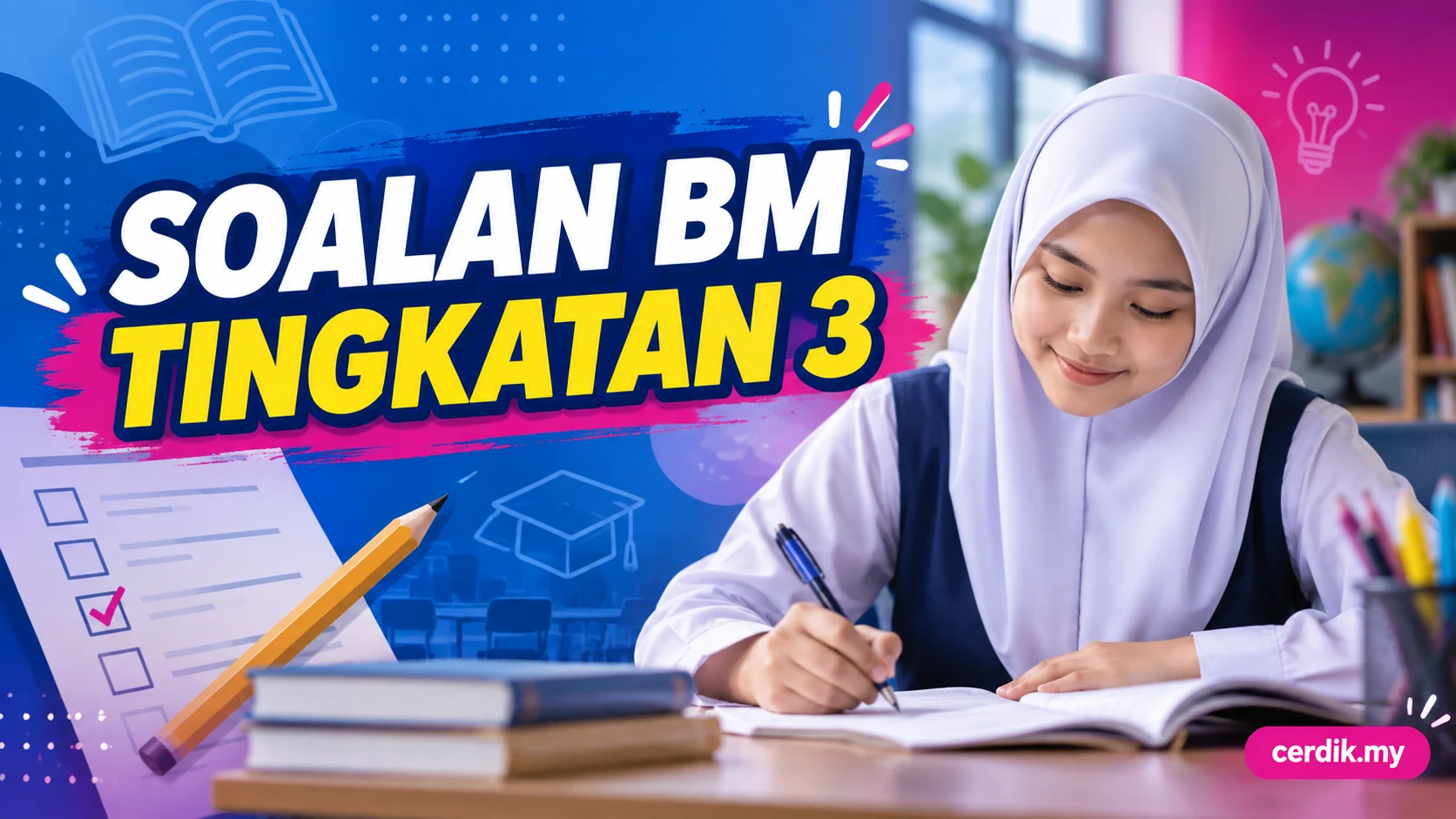 Koleksi Soalan Bahasa Melayu Tingkatan 3 dan jawapan Cerdik.my