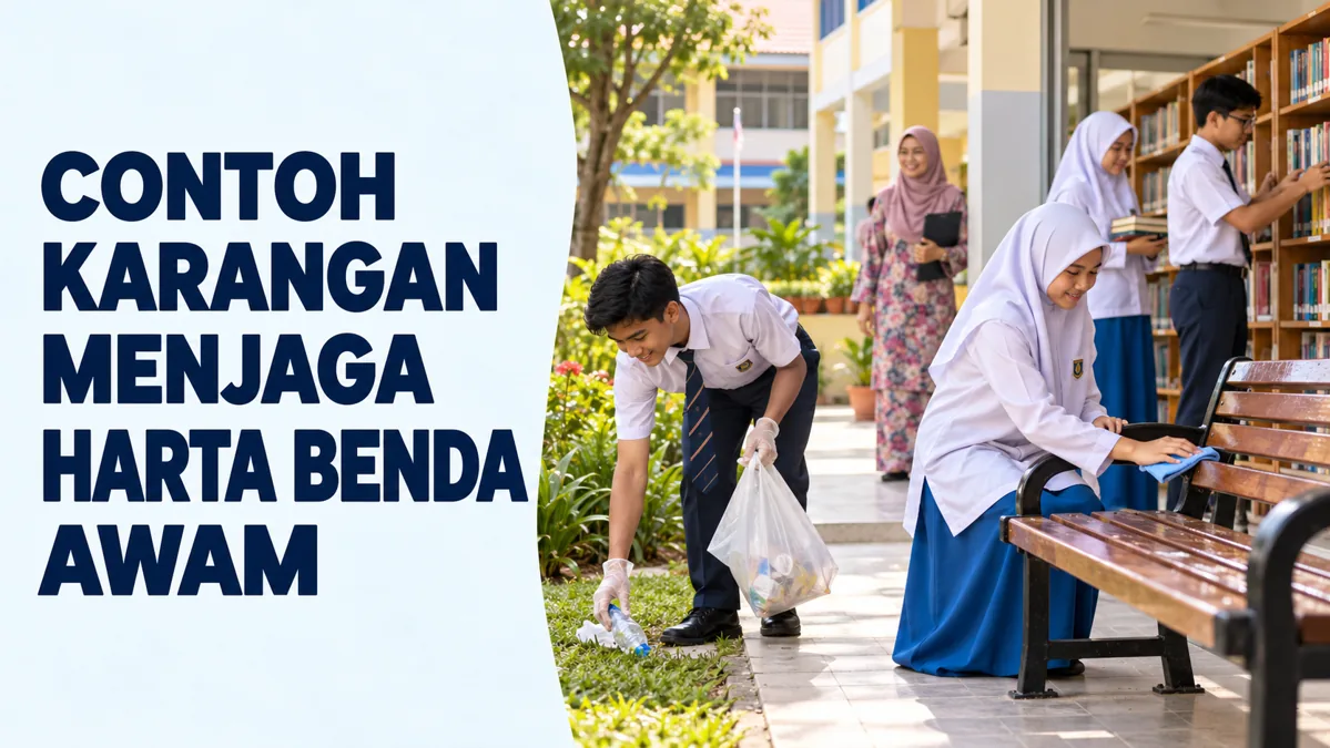 Contoh karangan kepentingan menjaga harta benda awam