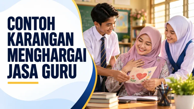 Contoh karangan langkah-langkah menghargai jasa guru