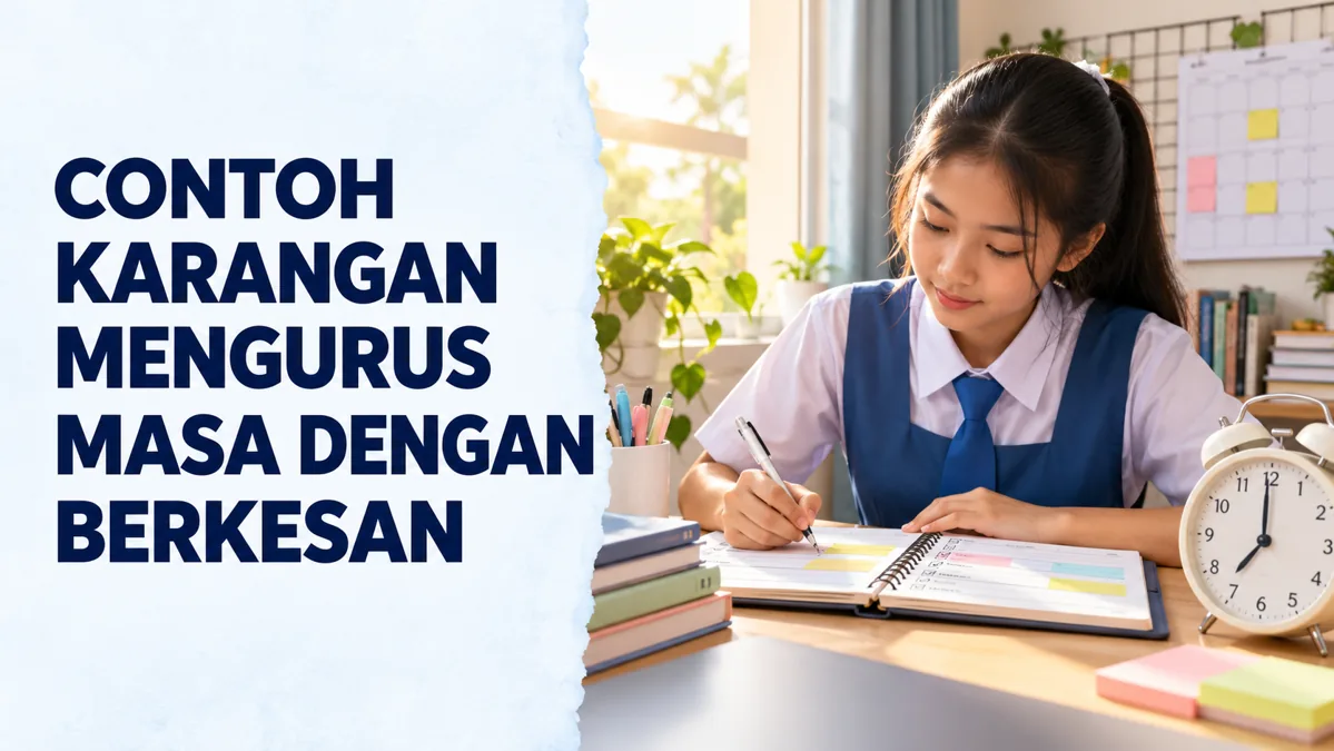 Contoh karangan cara-cara mengurus masa dengan berkesan