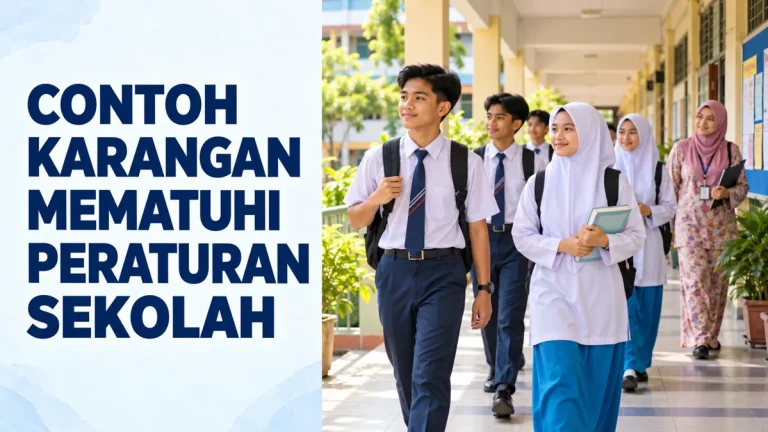Contoh karangan kepentingan mematuhi peraturan sekolah