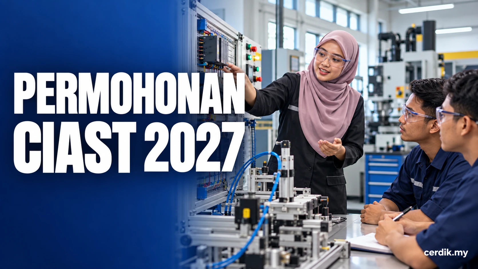 Permohonan CIAST Ambilan 1/2027 bagi program pengajar TVET