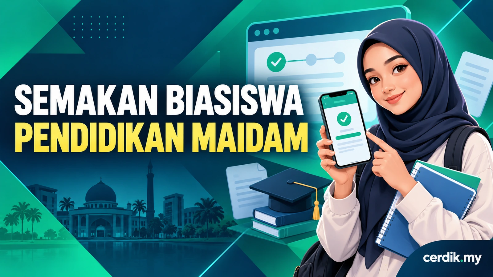 Semakan Biasiswa Pendidikan MAIDAM 2026 secara online