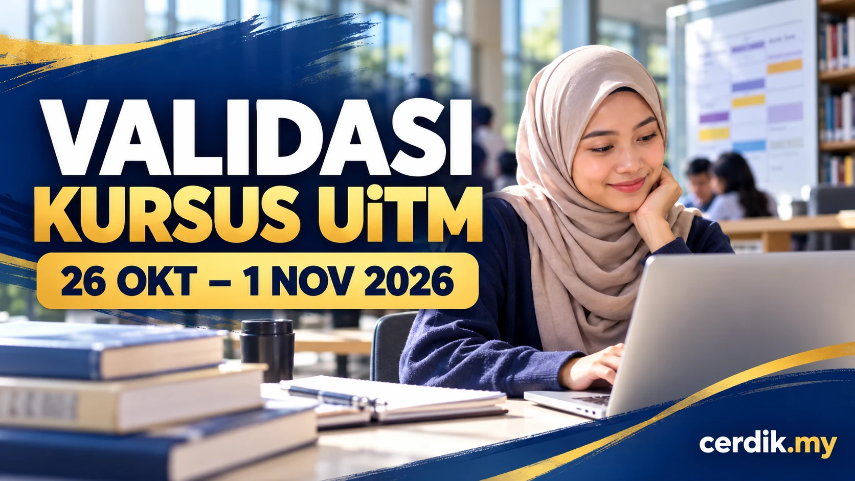 Validasi kursus UiTM 2026 dari 26 Oktober hingga 1 November melalui iStudent